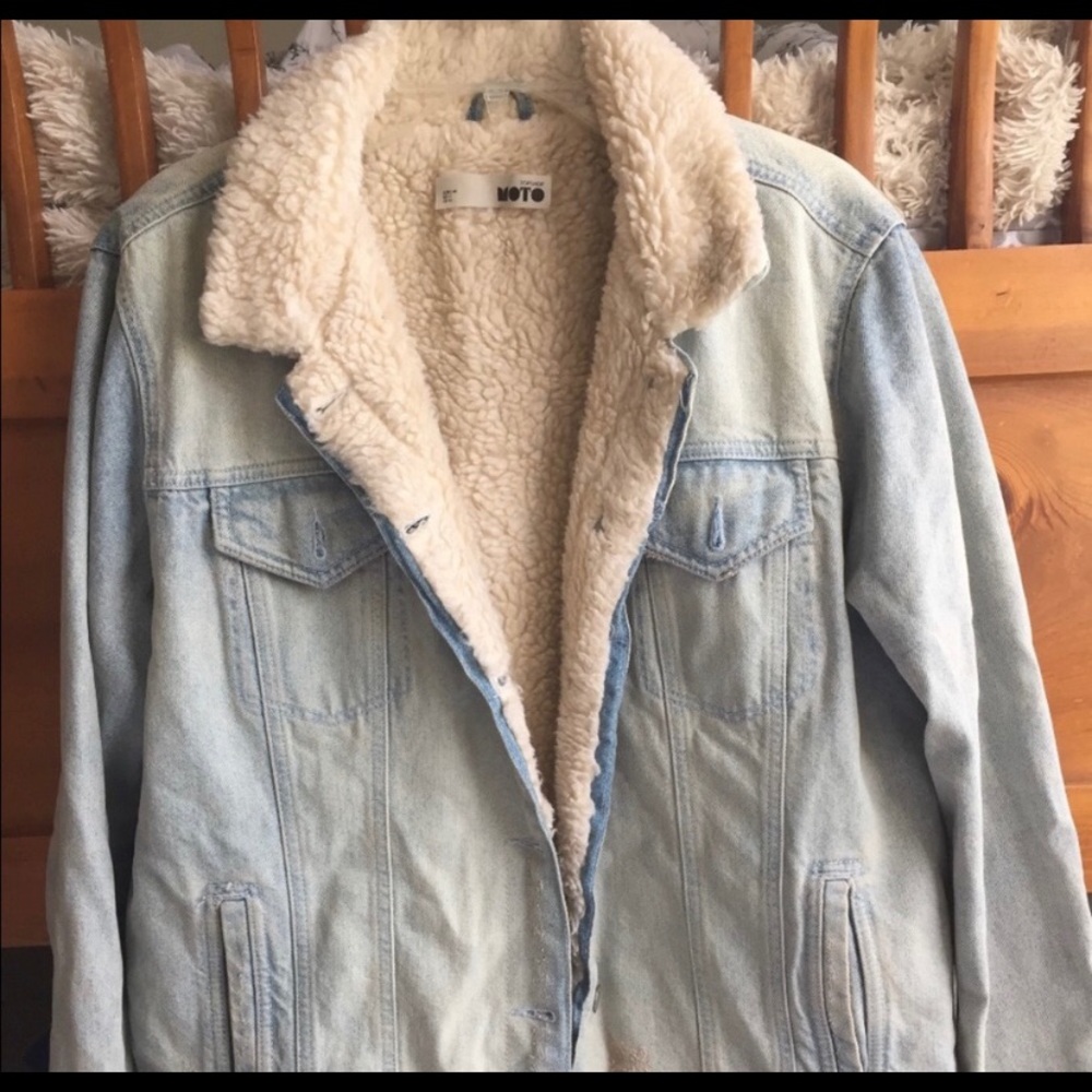 Top shop Sherpa jacket